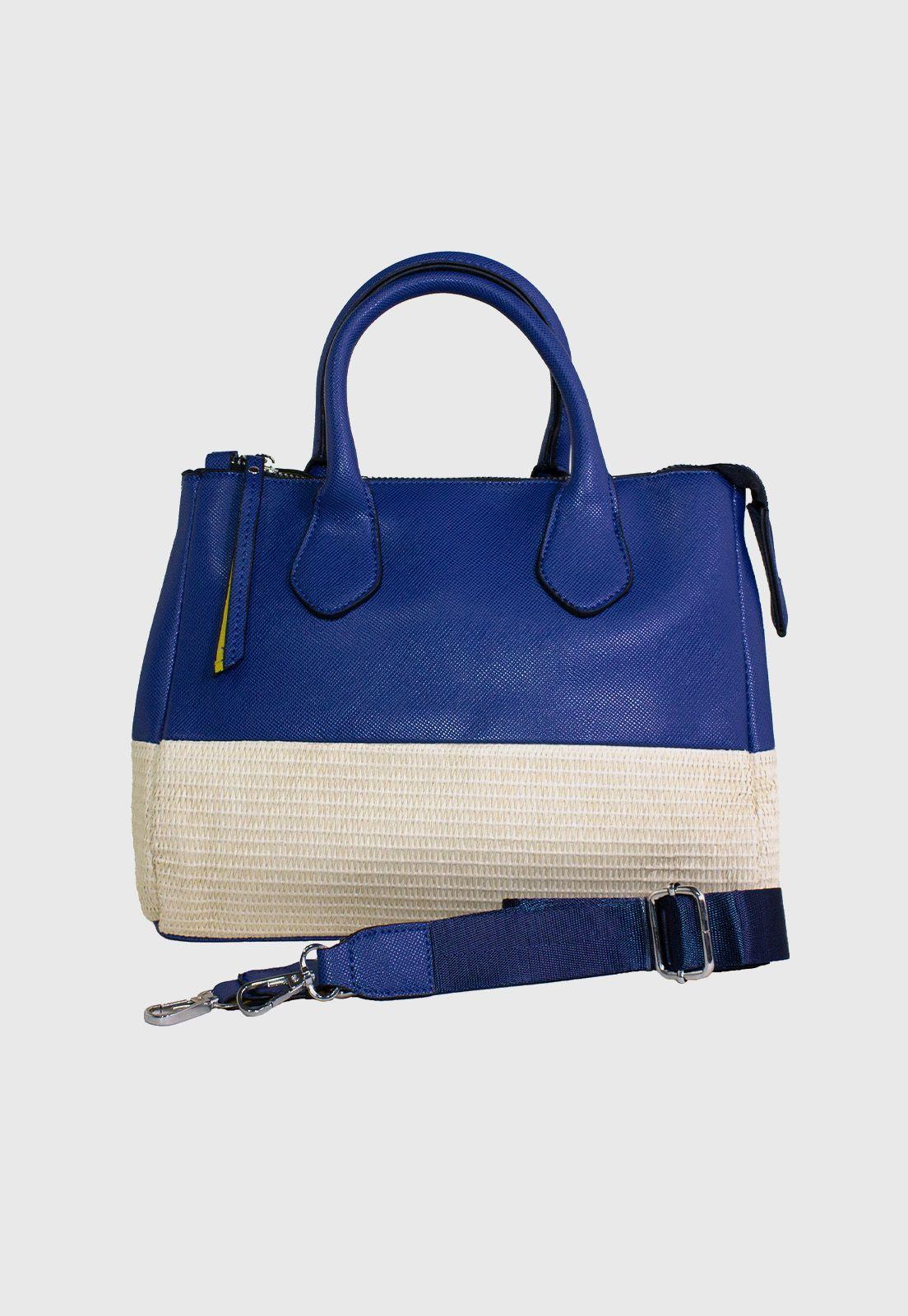 Cartera base yute Azul-0