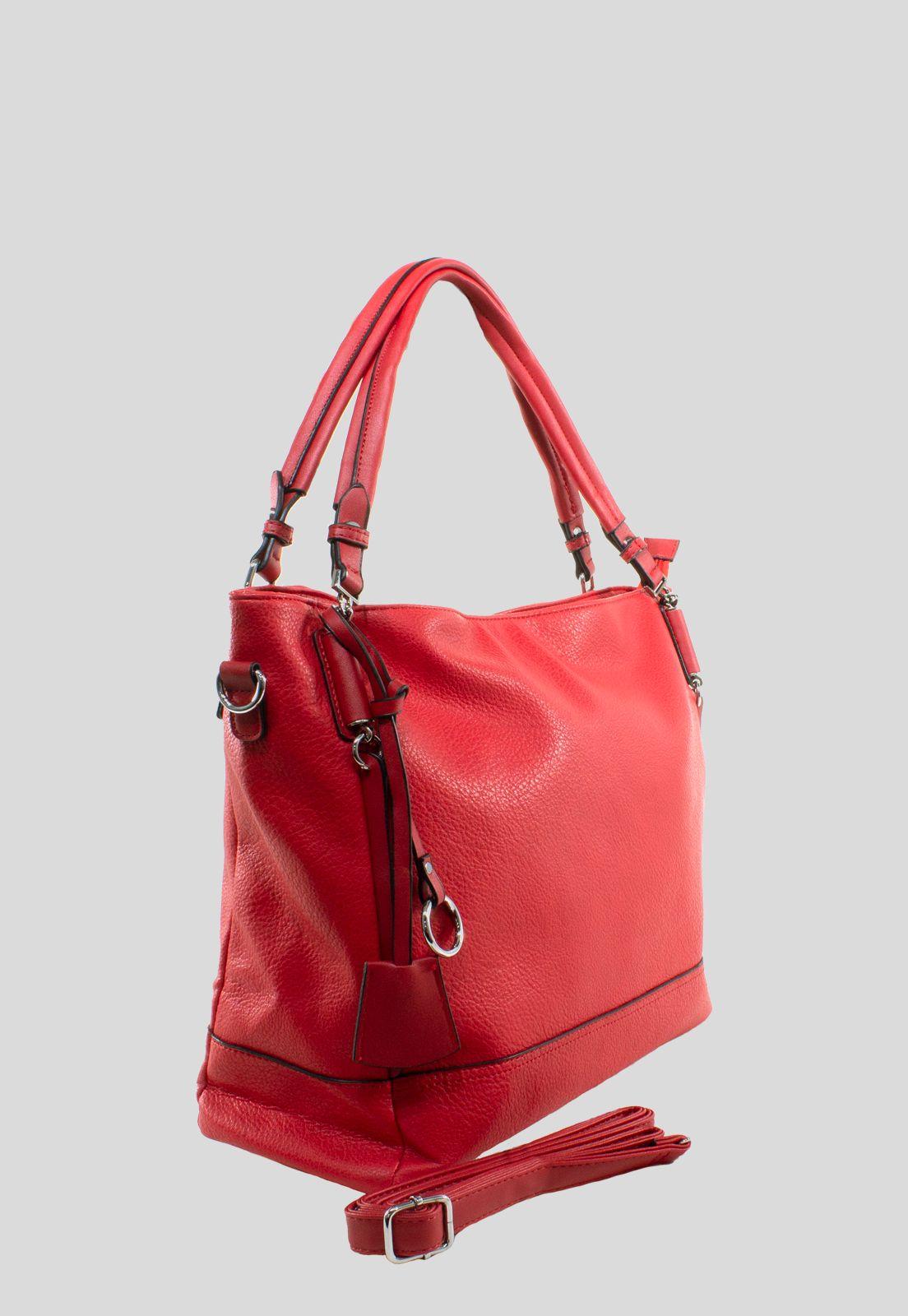 Cartera Con Tubo Forrado Rojo-1