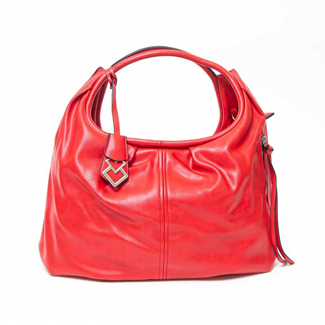 Cartera Manilla Vivo Redondo Rojo-0