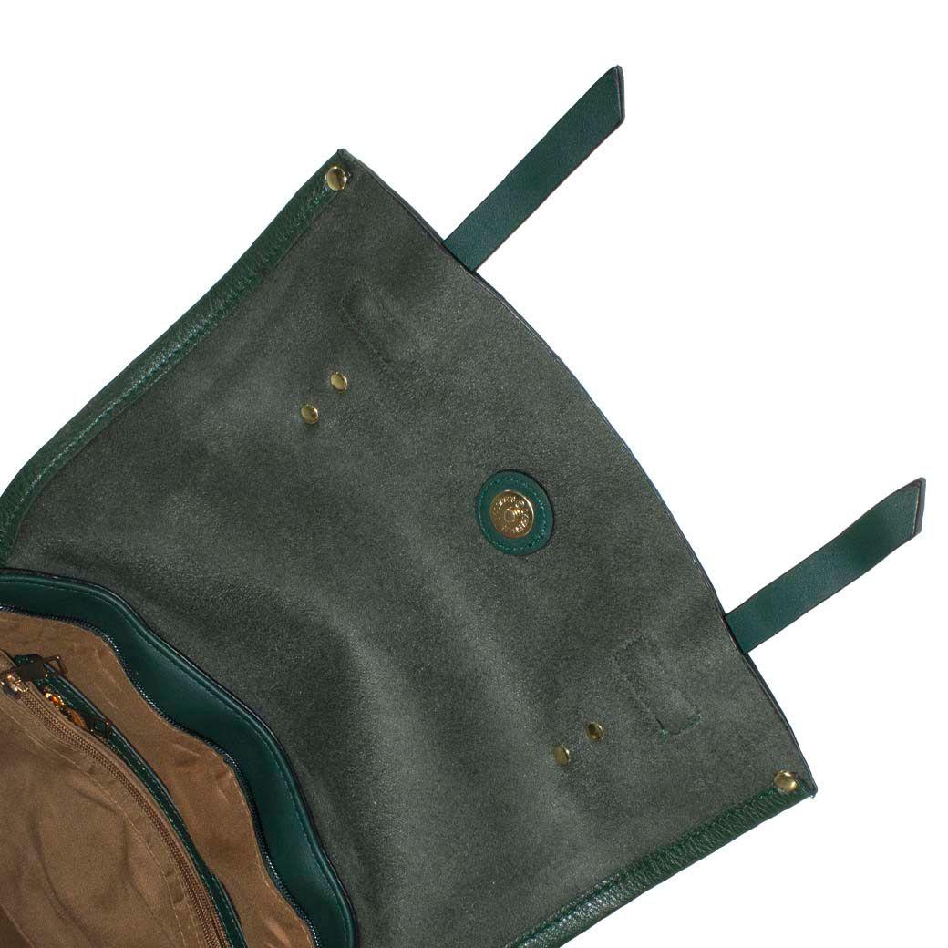 Mochila Grande 2 Pasadores Verde-3