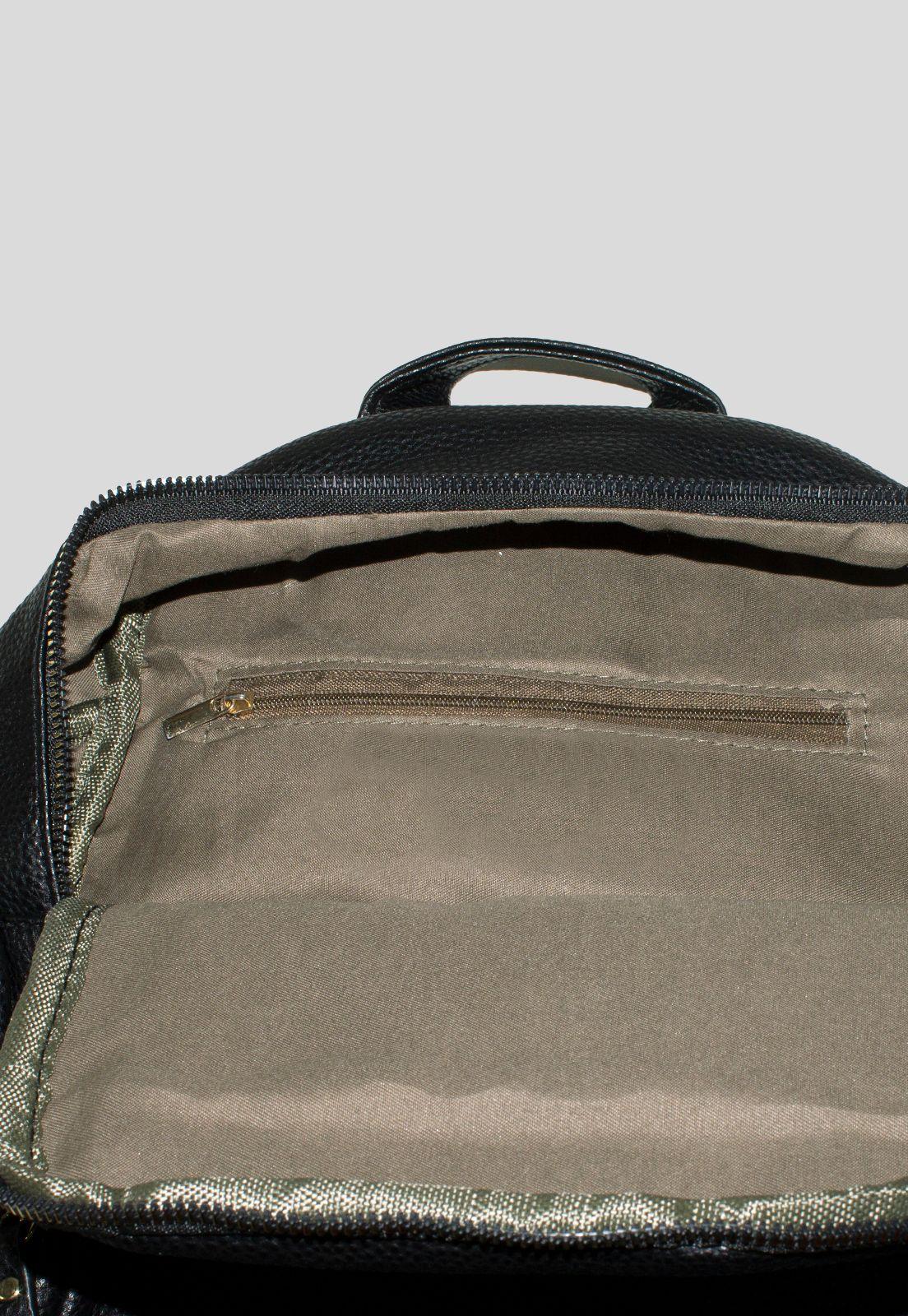 Mochila Bolsillo Rectangular Negro-3