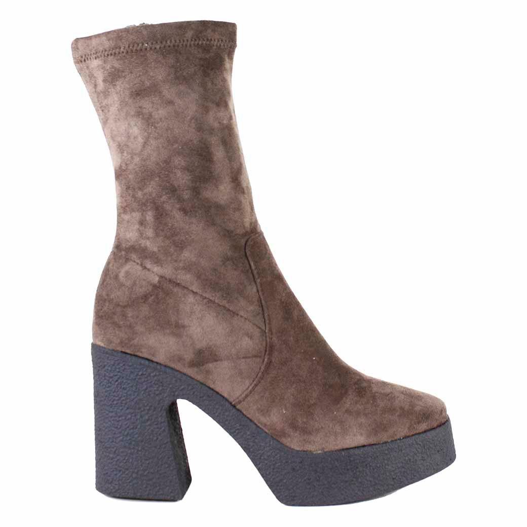 Bota Gamuza Elasticado Moro-0