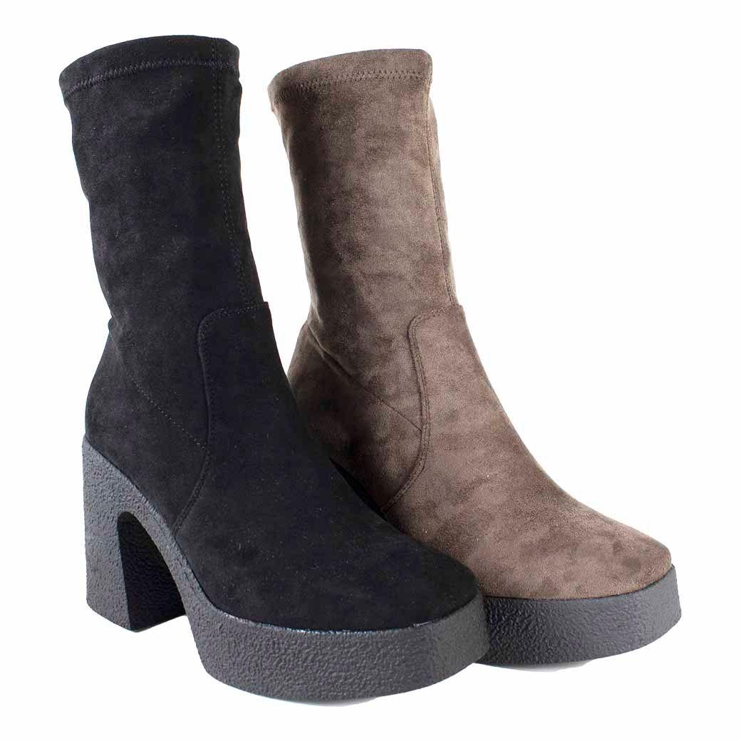 Bota Gamuza Elasticado Moro-3