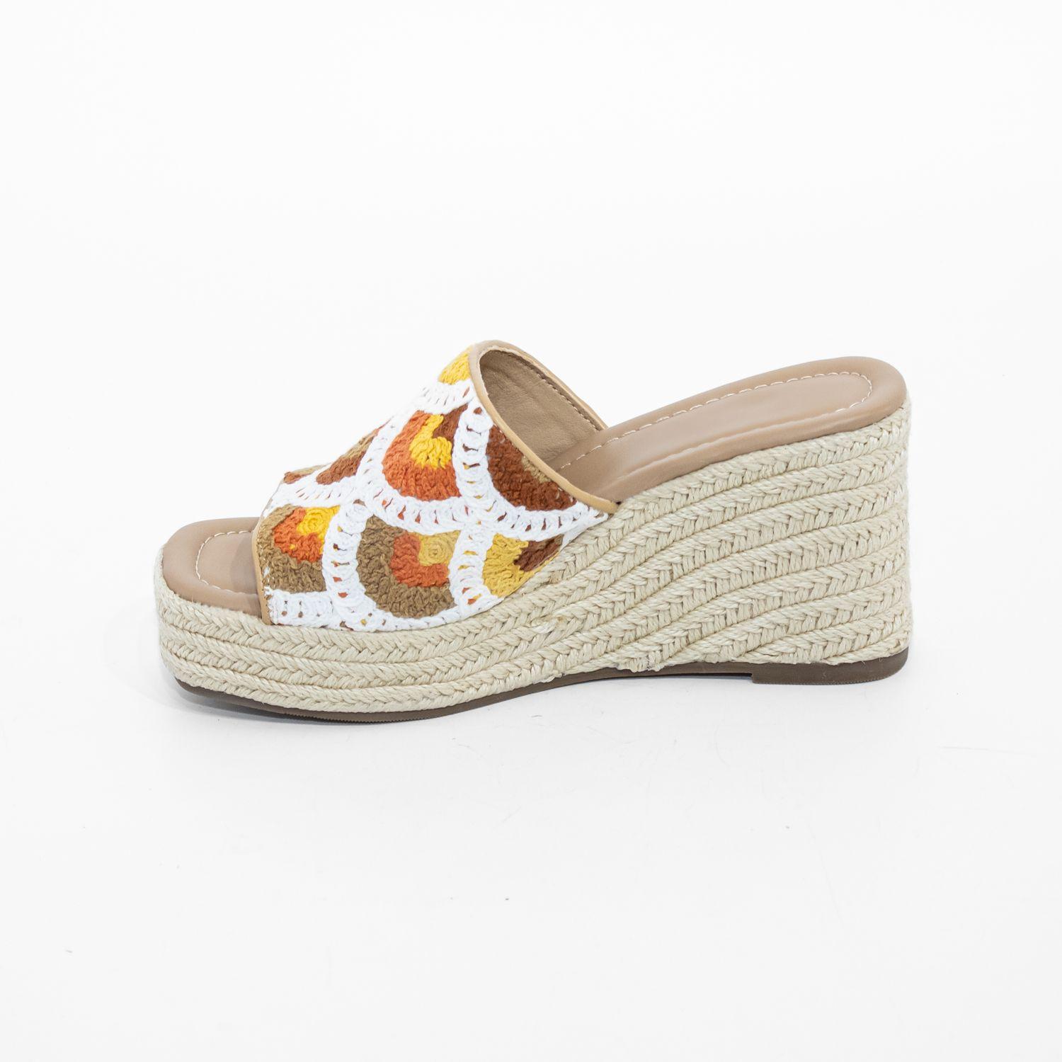 Sandalia Plataforma Olas Beige Mailea-2