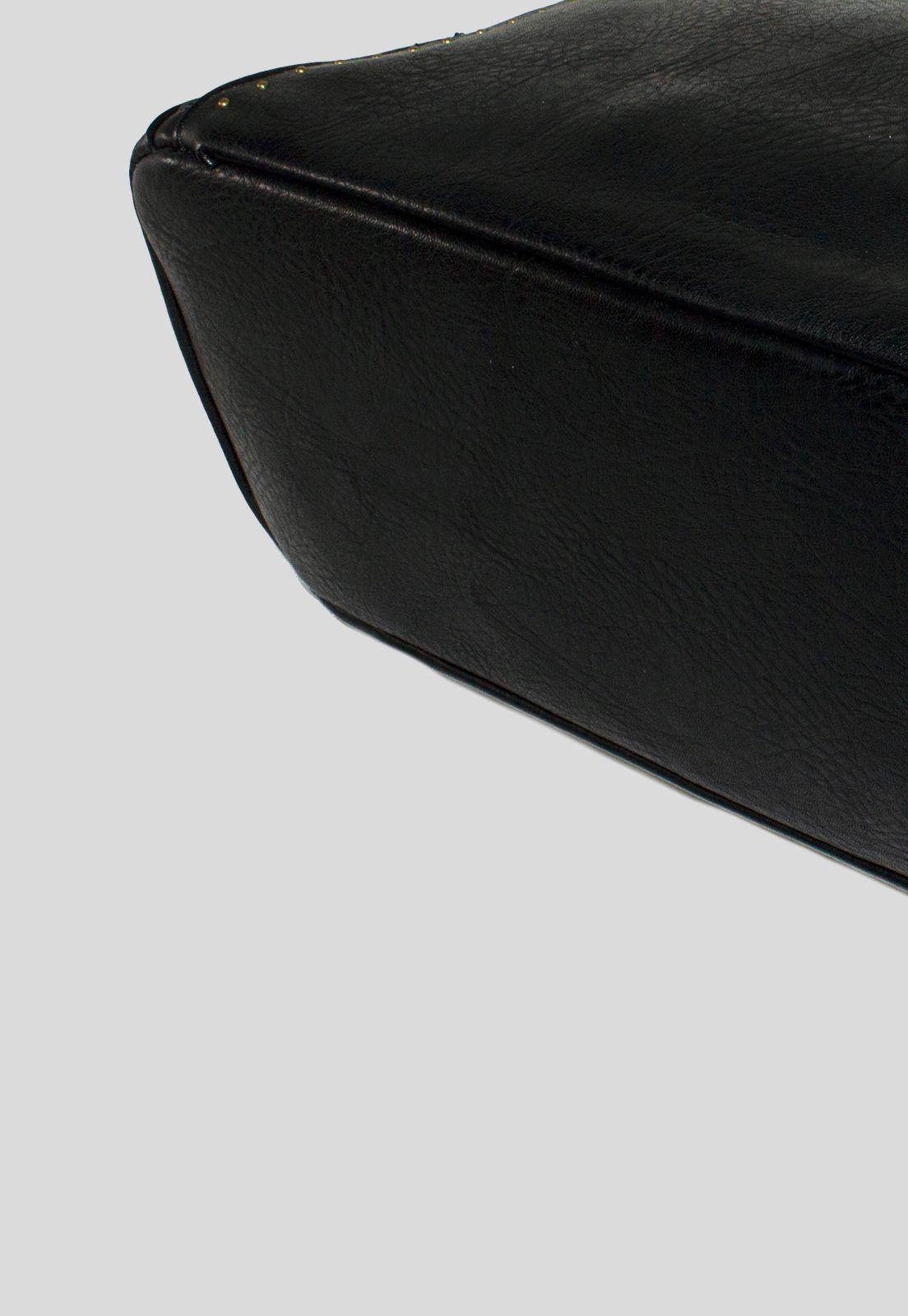 Cartera Grande 2 Cierres Negro-4