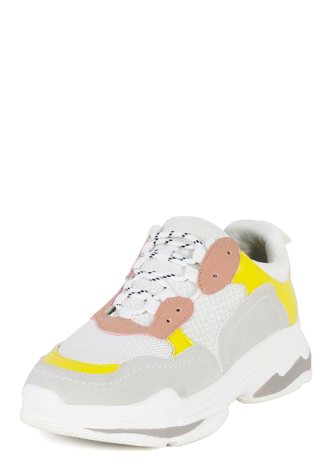 Zapatilla 3 Colores Rosado-1