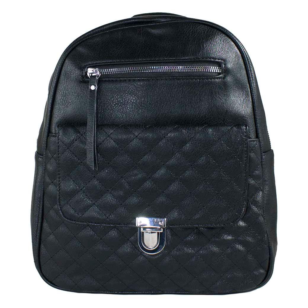 Mochila Bolsillo Clip Negro-0