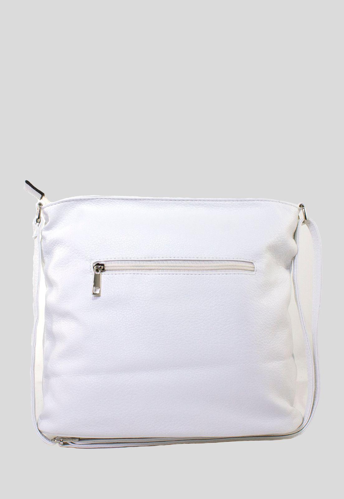 Bandolera Saca C/Cierre Blanco-2
