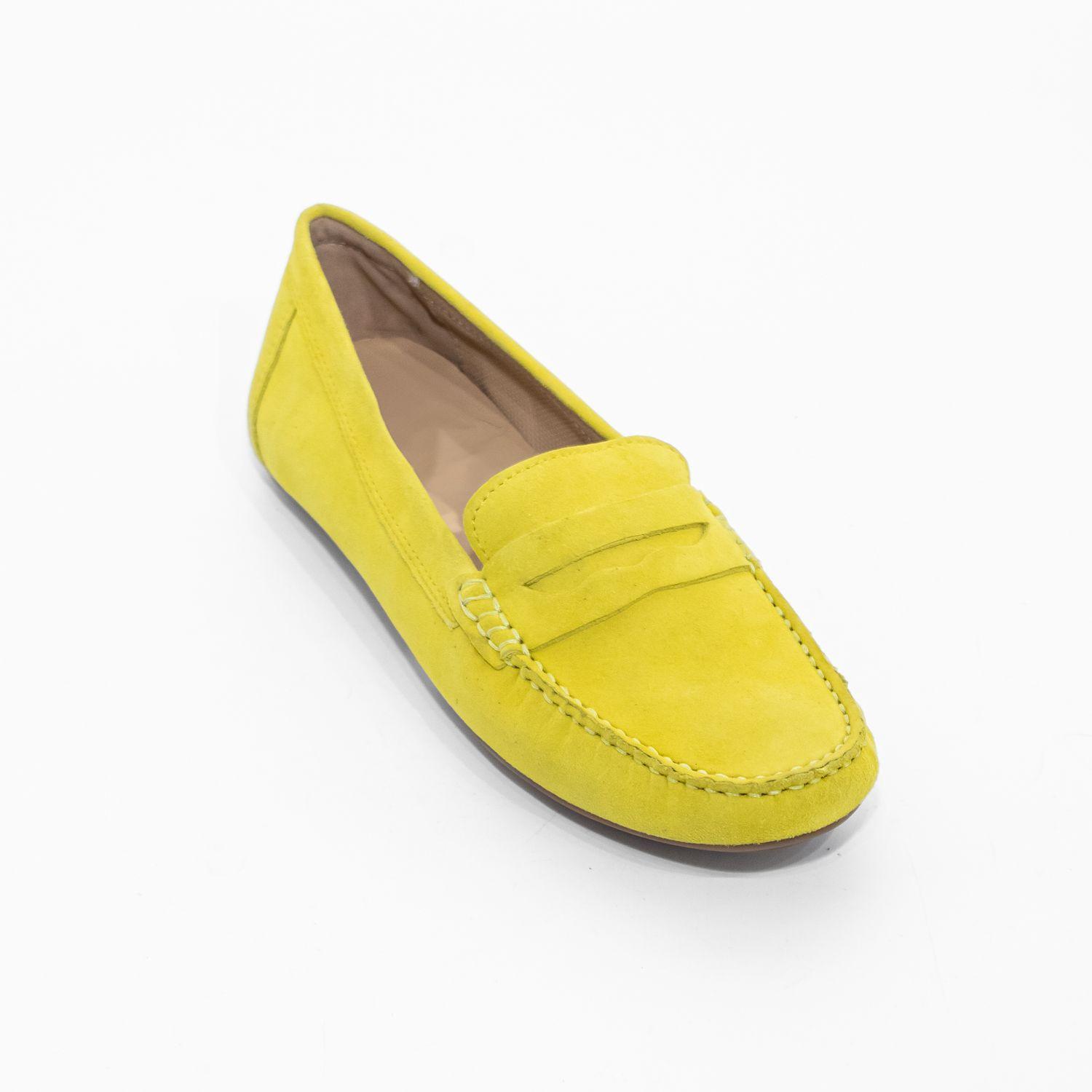 Zapato Mocasin Reno Amarillo Mailea-1