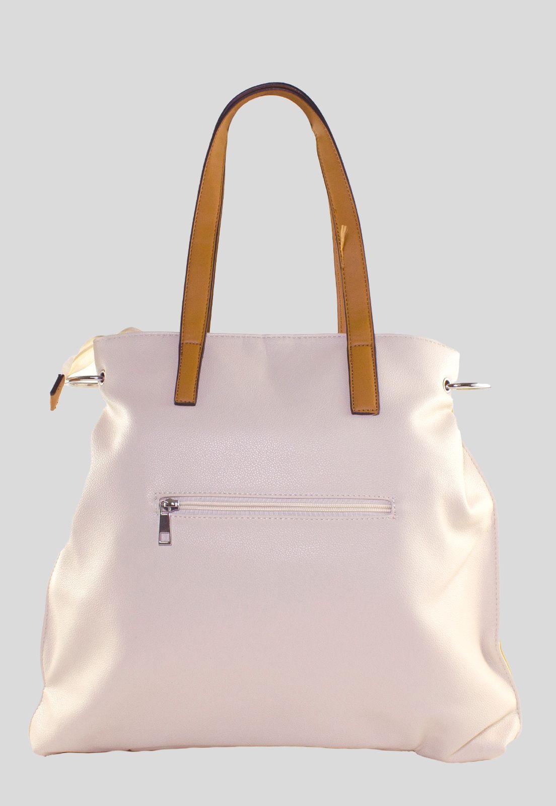 Cartera Patchwork Casquete Beige-2