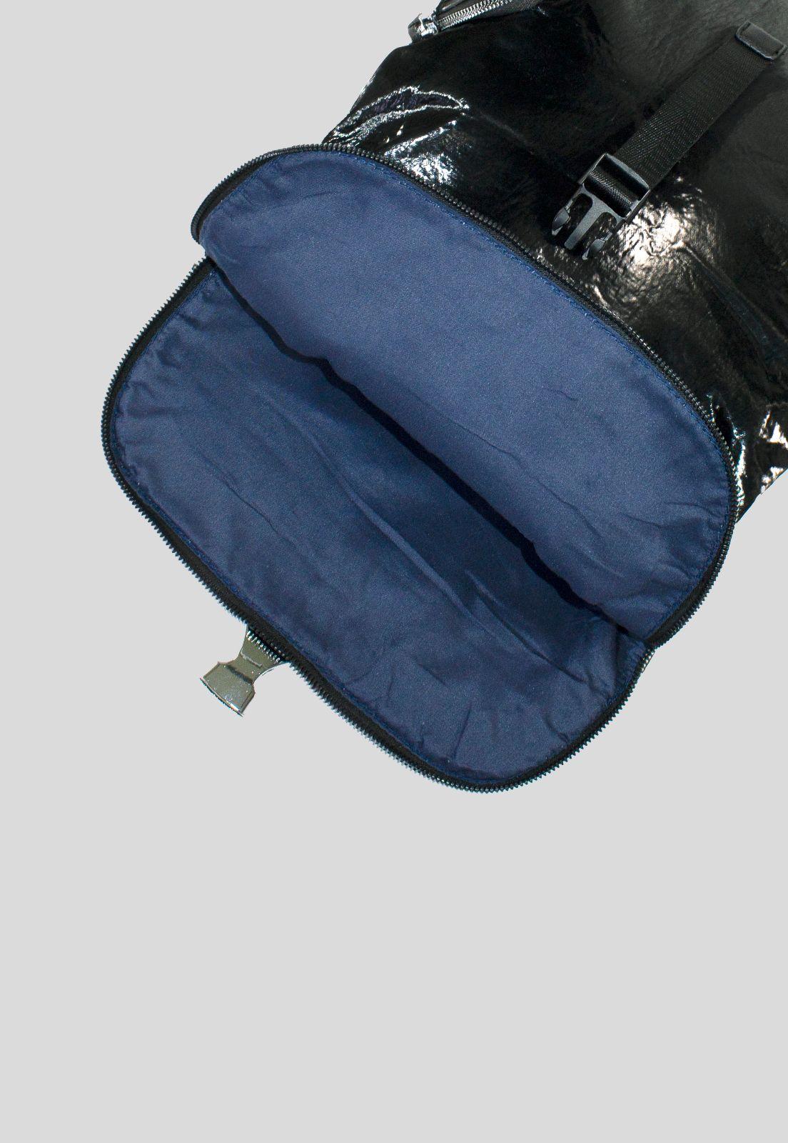 Mochila Franjas Negras Negro-3