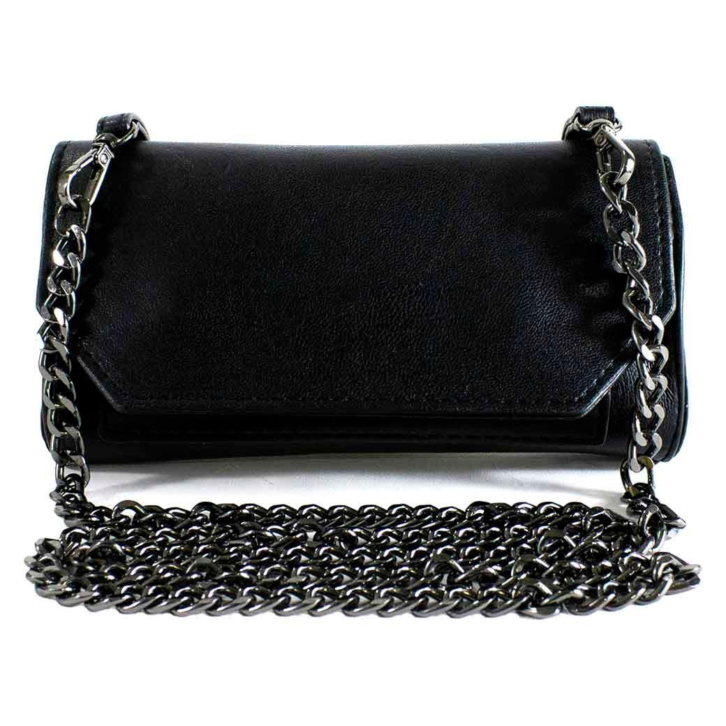Cinturon Portacelular Liso Negro-0
