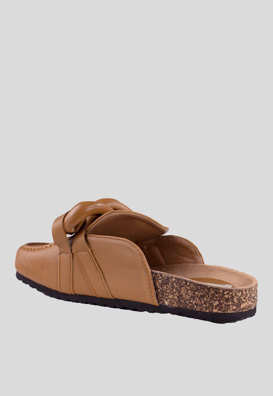 Babucha Cadena Al Tono Camel-2