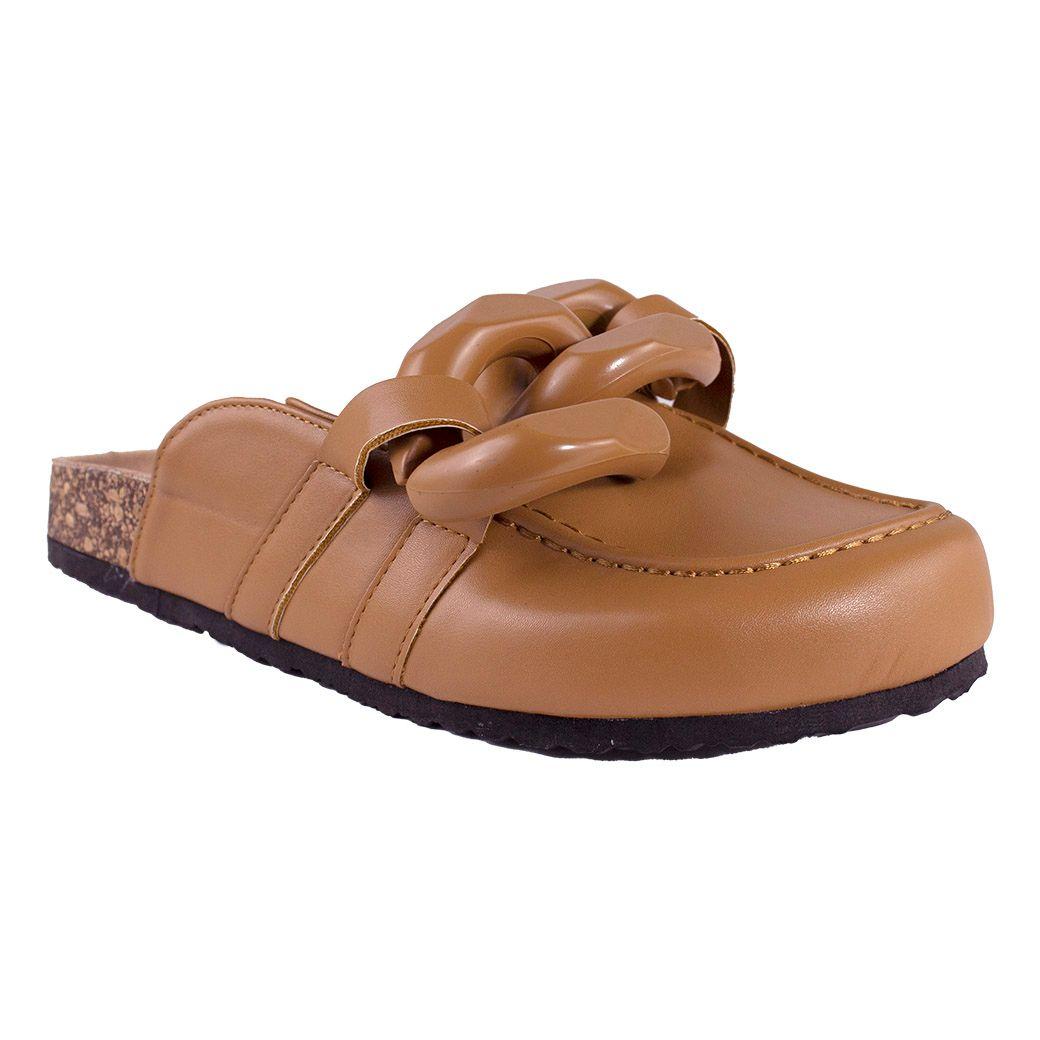 Babucha Cadena Al Tono Camel-0