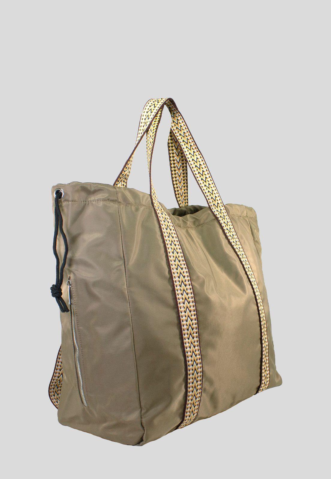 Bolso Mochila De Viaje Taupe-1