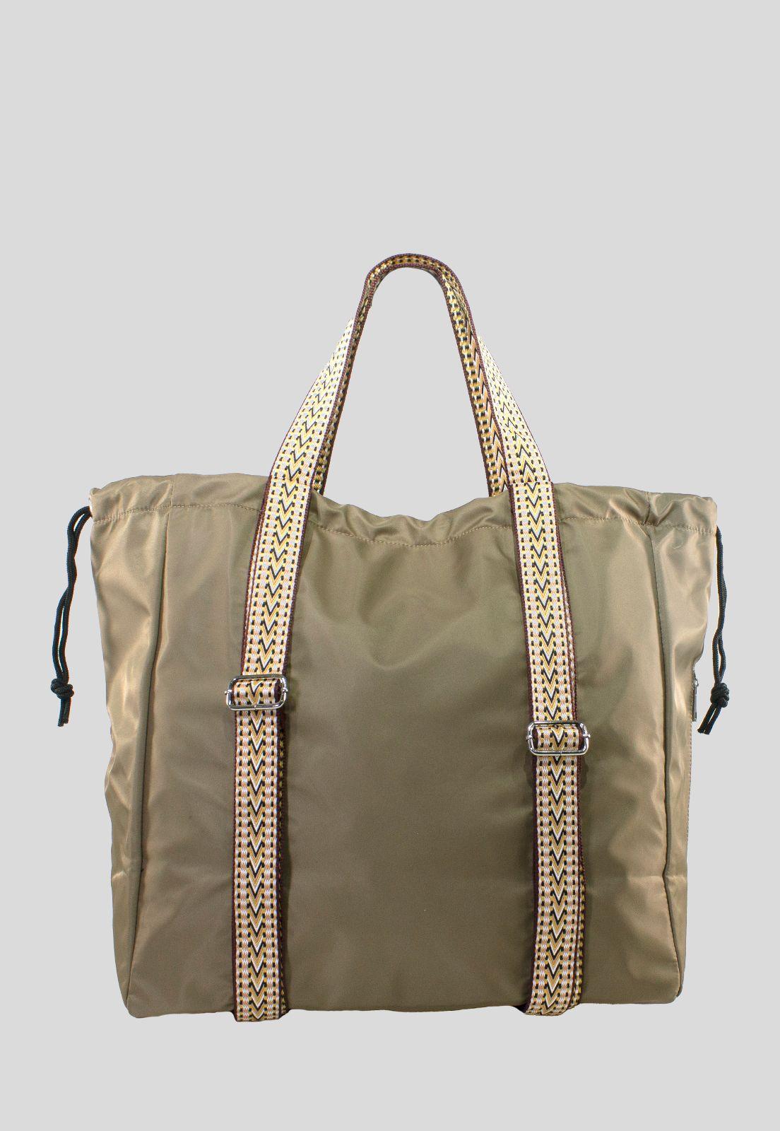 Bolso Mochila De Viaje Taupe-2