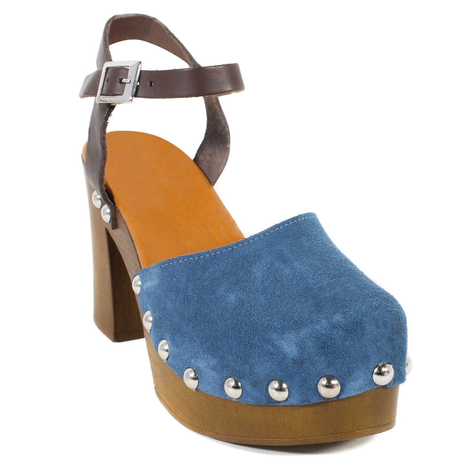 Zueco Reno Taco Amarra Jeans-1