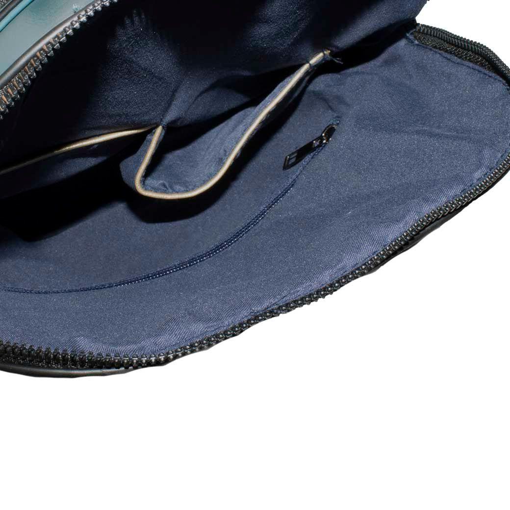 Mochila Bolsillo Acolchada Petroleo-3