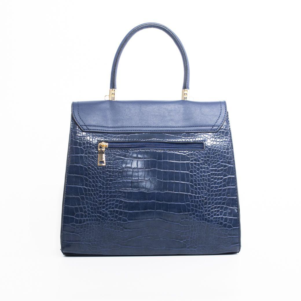 Cartera rigida coco Azul-2