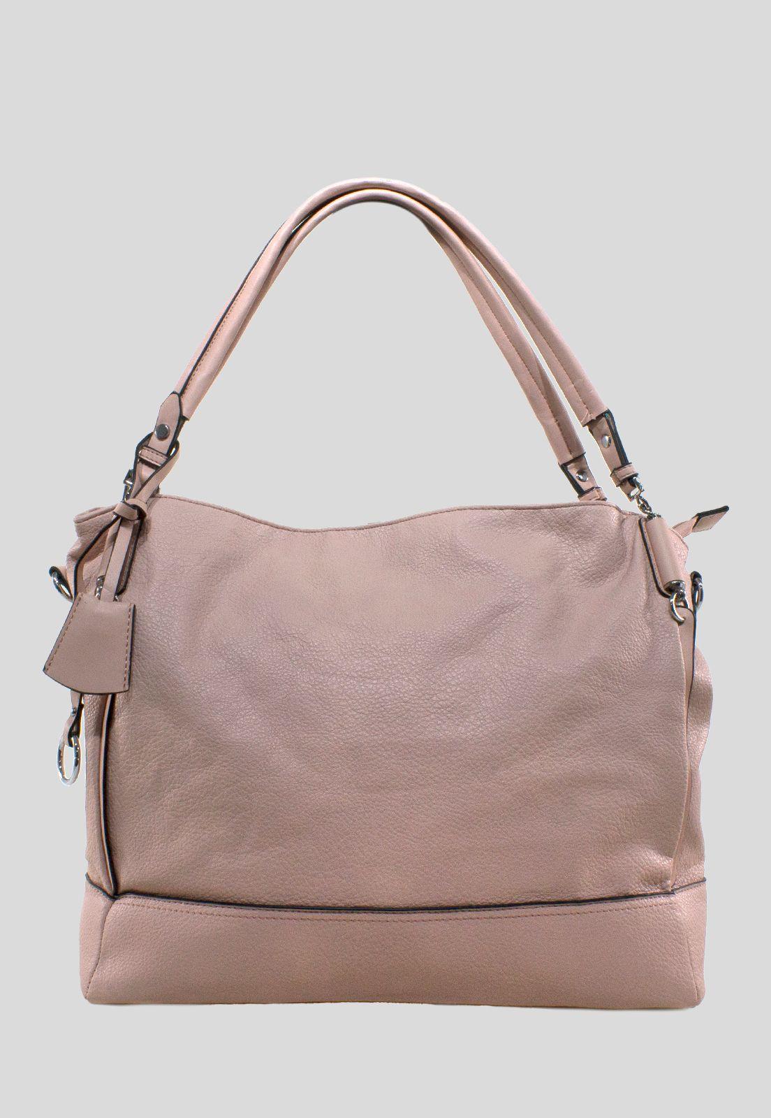 Cartera Con Tubo Forrado Rosado-0