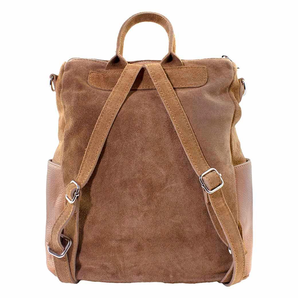 Mochila Reno Base Cuero Tostado-2