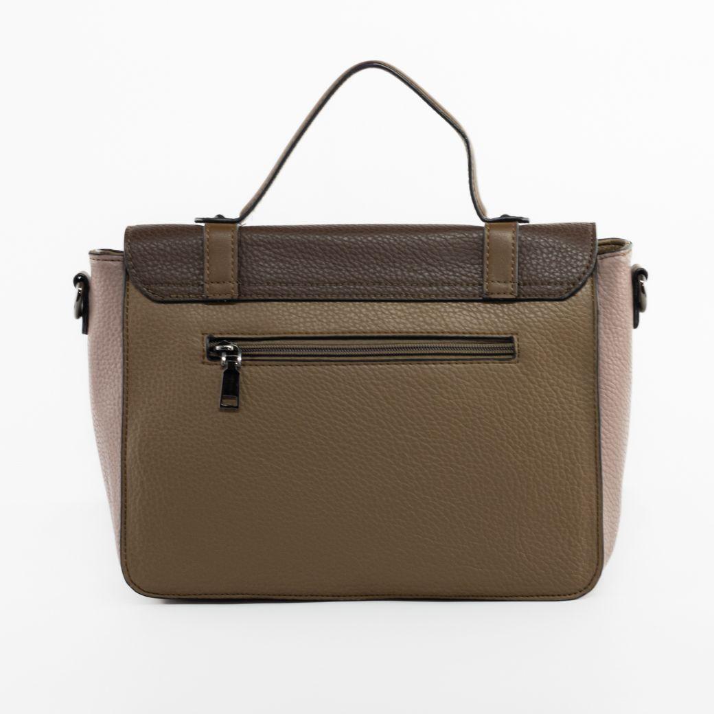 Cartera escolor c/ 2 hebillas Negro-3