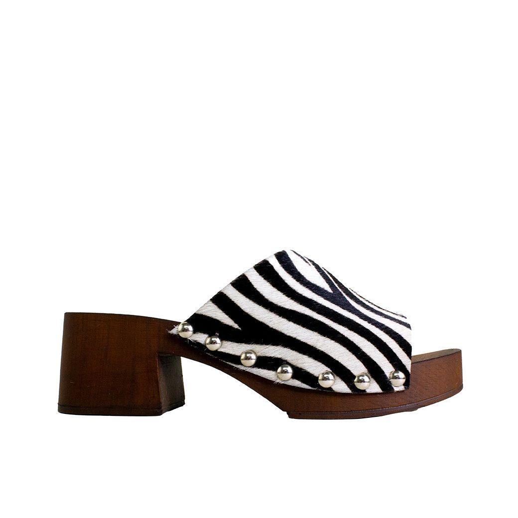 Zueco cavallino Cebra-0