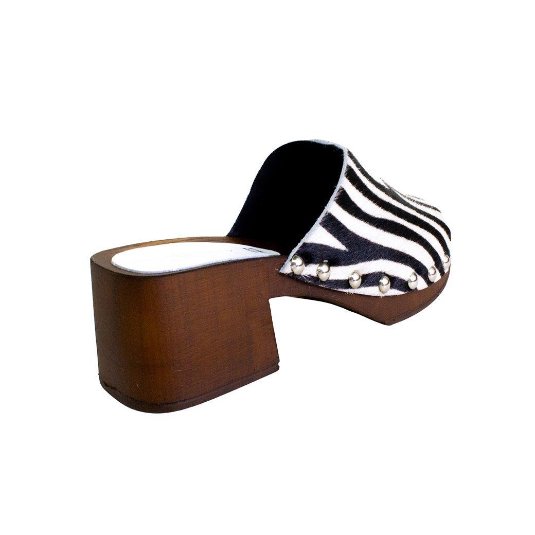 Zueco cavallino Cebra-1