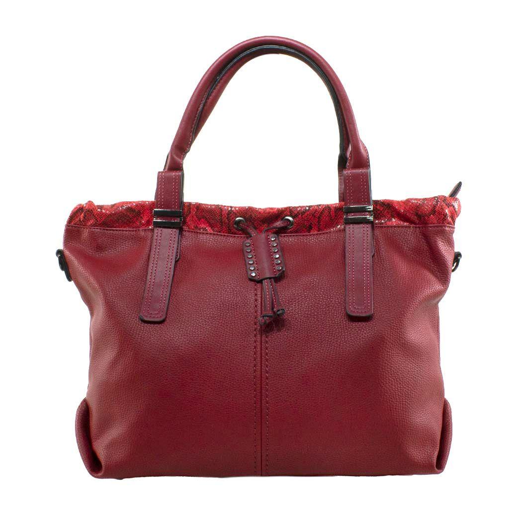 Cartera C/Argolla Burdeo-0