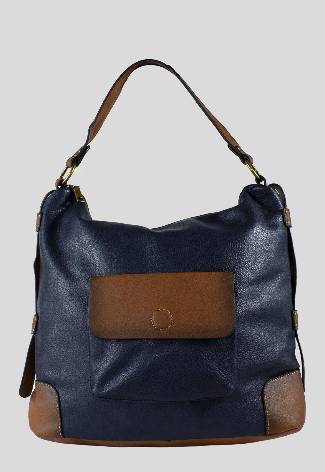 Cartera Bolsillo Tapa Esquinero Azul-0