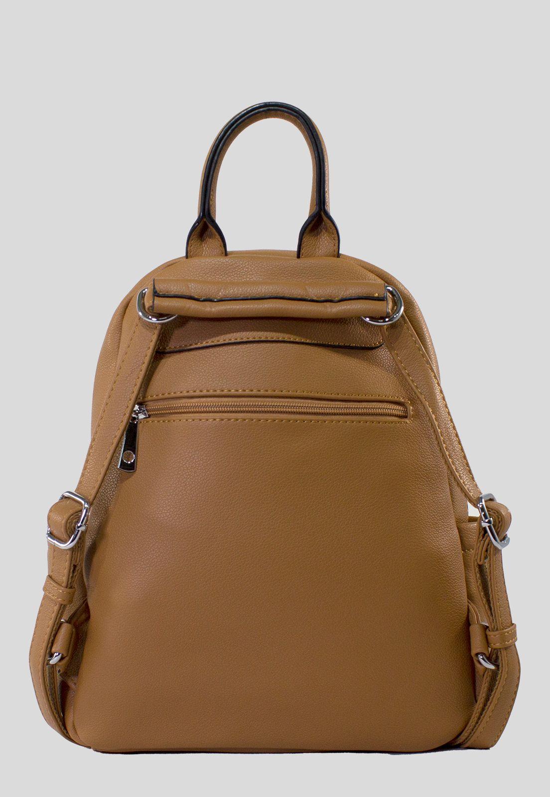 Mochila  Chapeta Frontal Tostado-2
