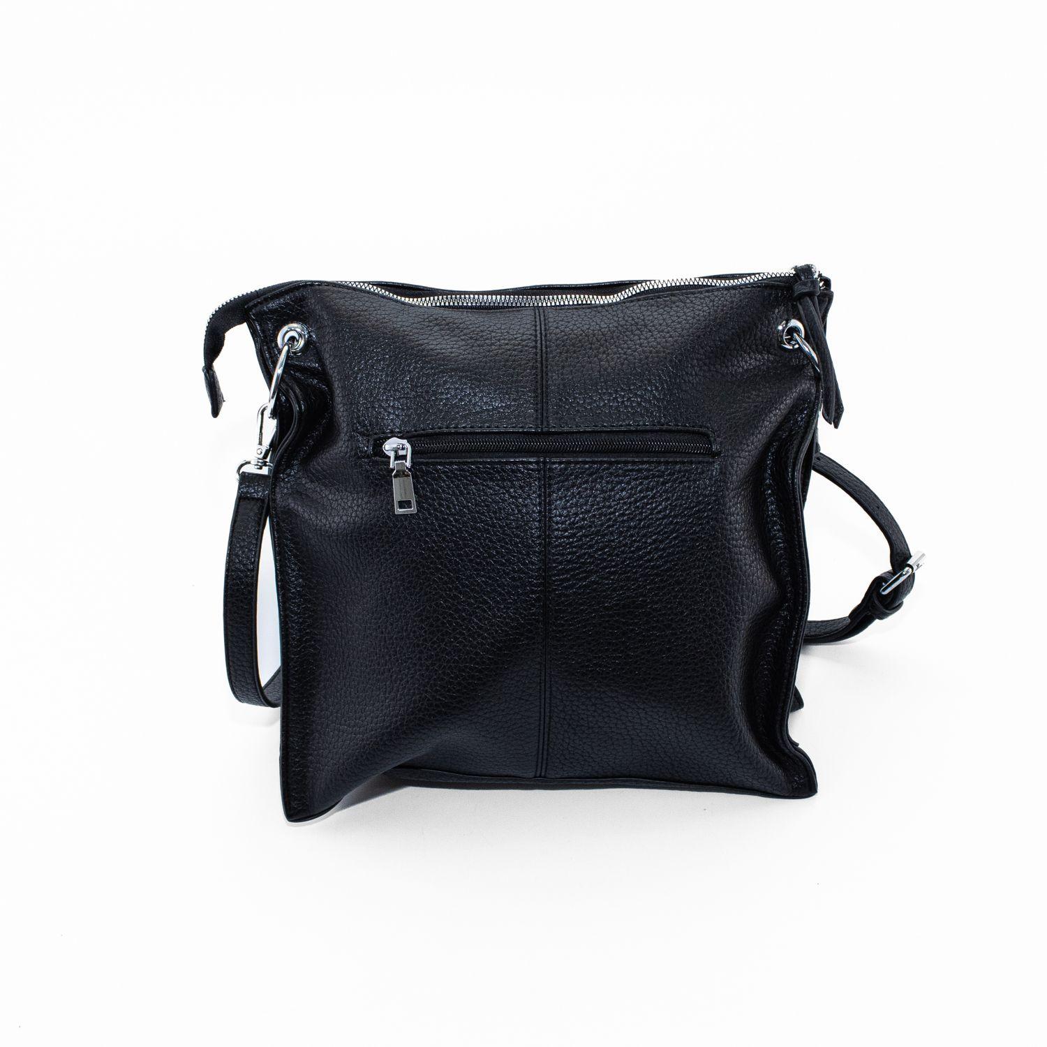 Cartera con Manilla de Piedras Negro-2