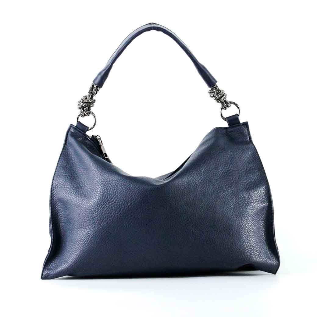 Cartera Ecocuero Porosa 524 Mujer Azul Mailea-0