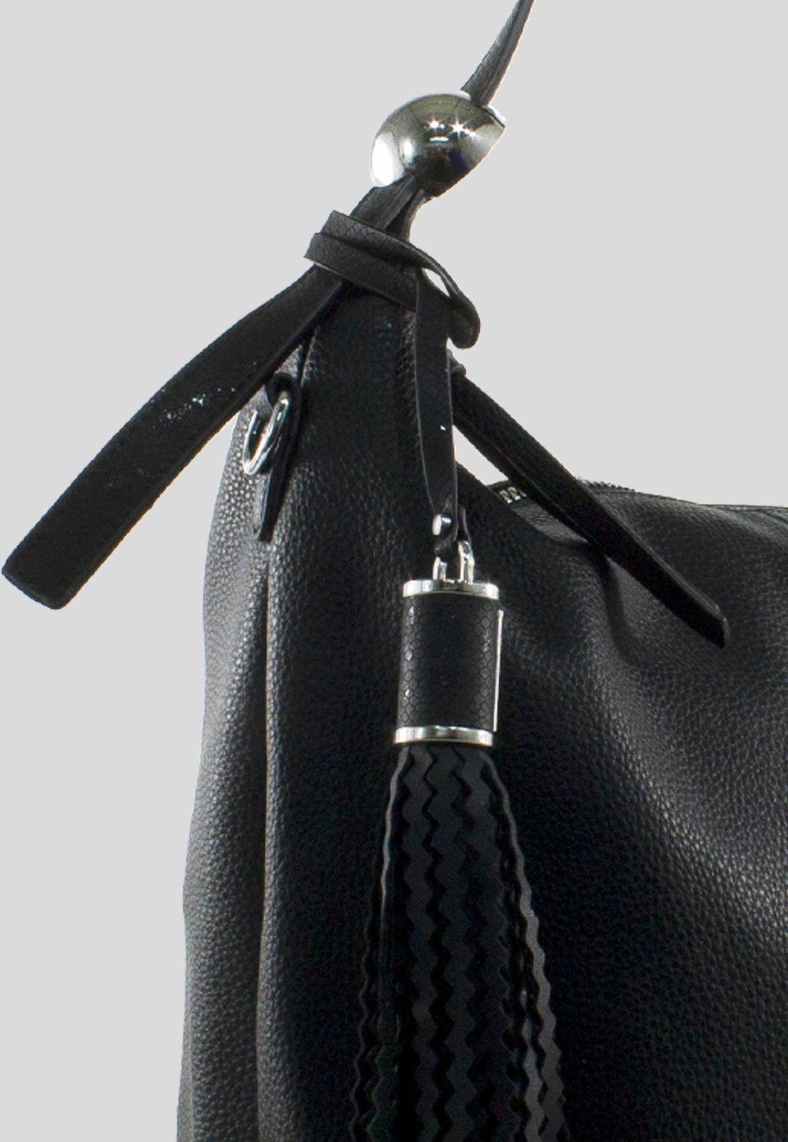Cartera Bote  Casquete Negro-3