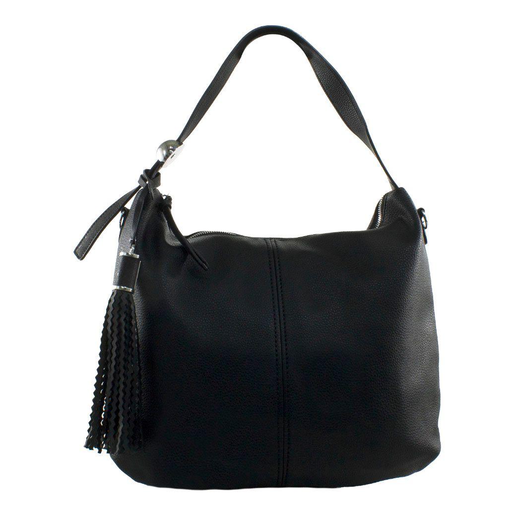 Cartera Bote C/ Casquete Negro-0