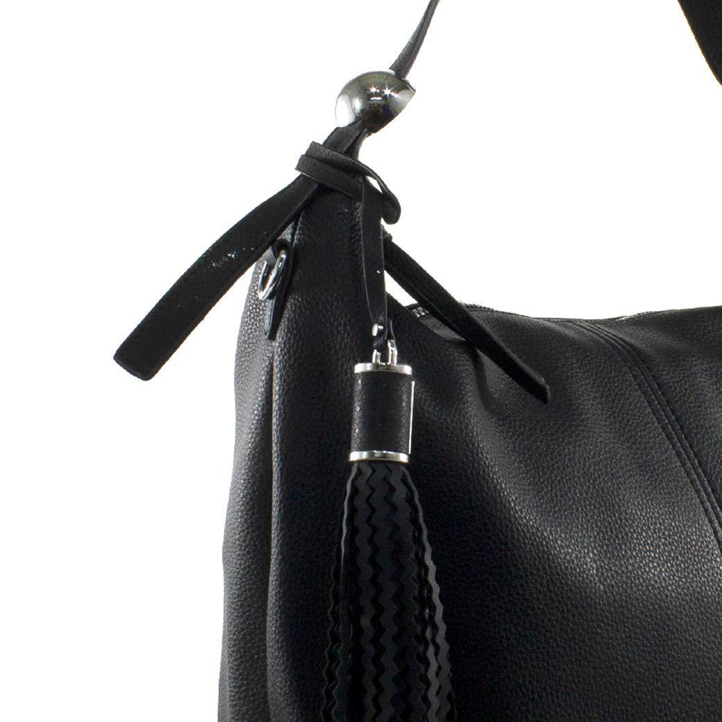 Cartera Bote C/ Casquete Negro-3
