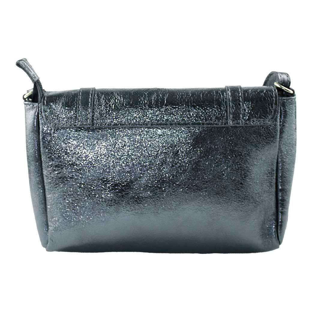 Bandolera Cuero Metal Asfalto-2