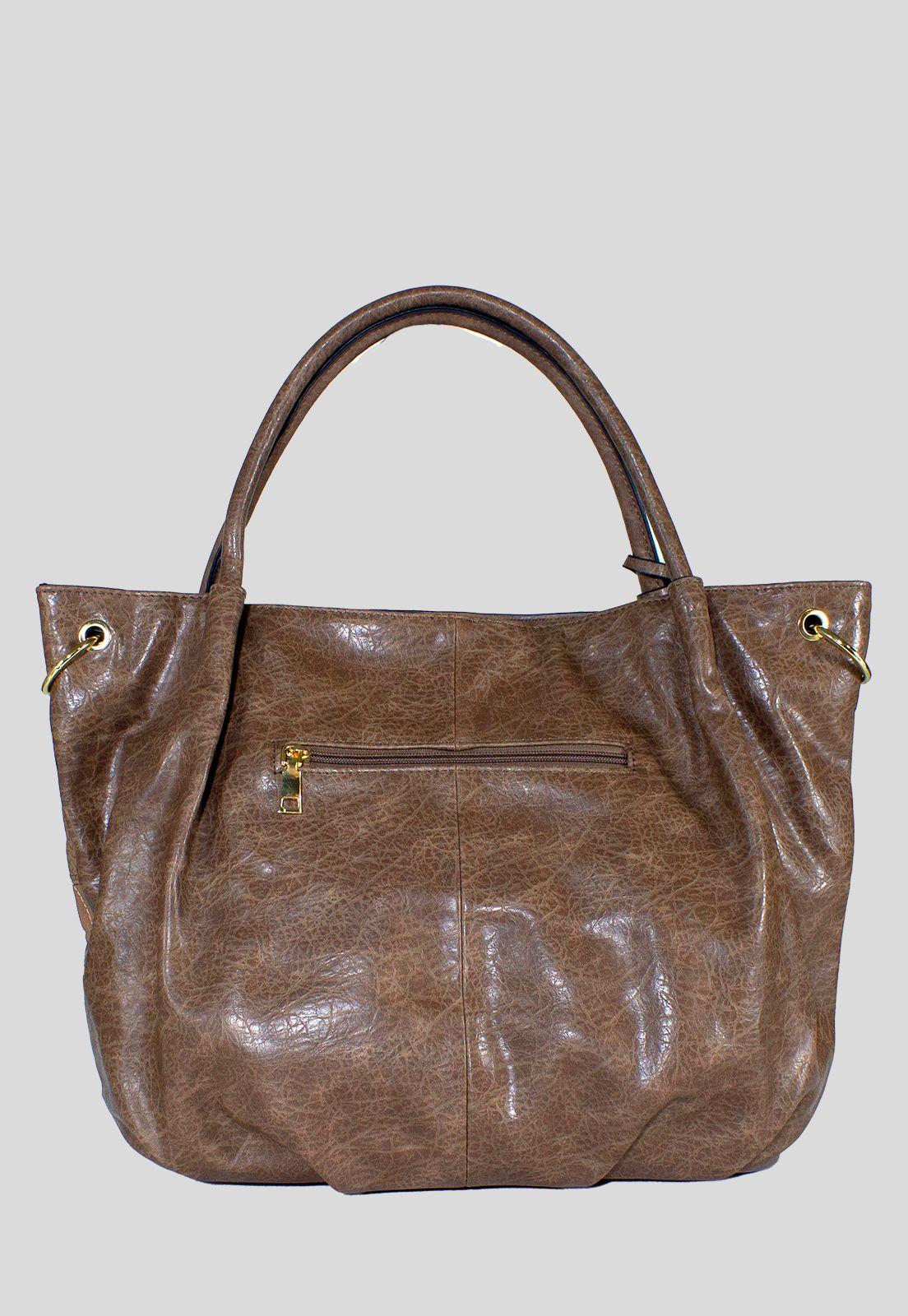 Cartera Patch 2 Manillas Khaki-2
