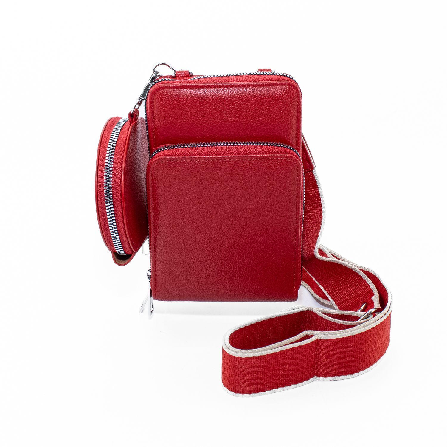 Portacelular c/ monedero Rojo-1