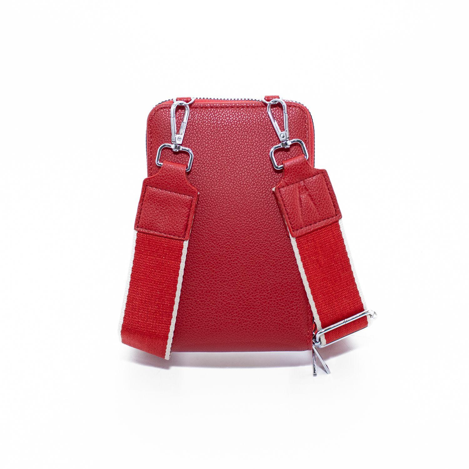 Portacelular c/ monedero Rojo-4