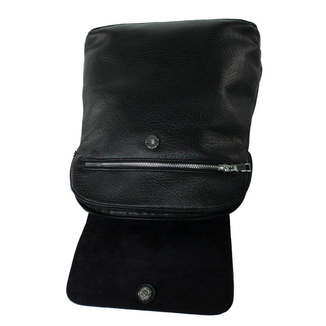 Mochila Con Iman Frontal Negro-3