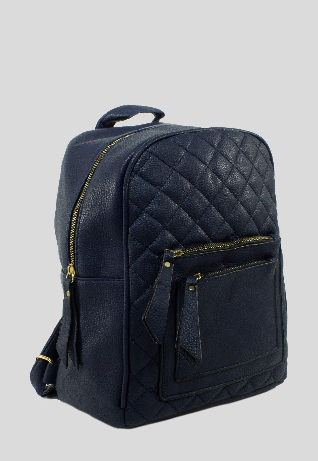 Mochila Acolchada Azul-1