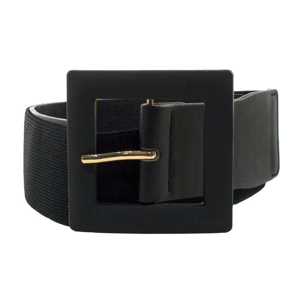 Cinturon elastico med. Heb. Cuadrada Negro-0