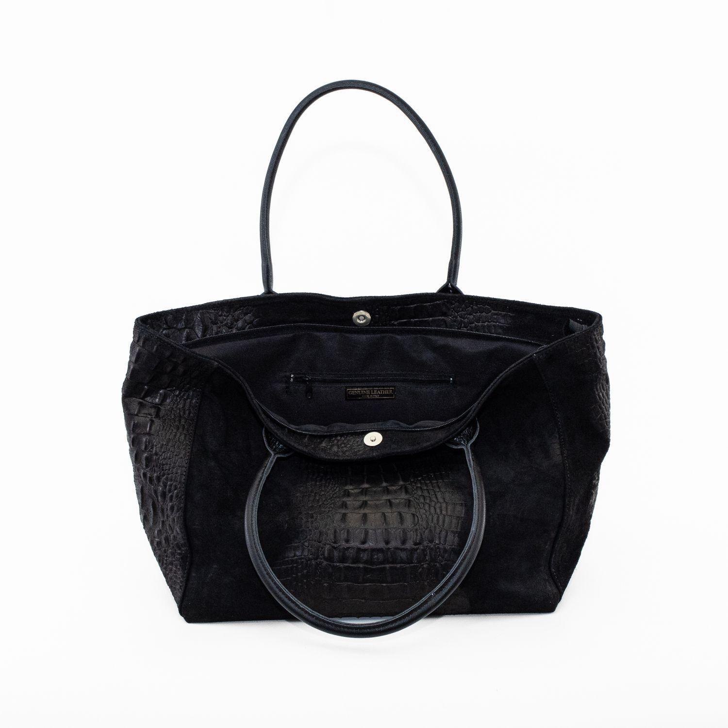Cartera reno c/ coco Negro-4