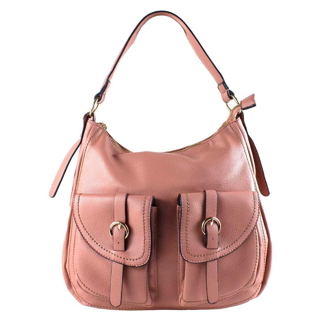 Cartera Base Acolchada Rosado-0