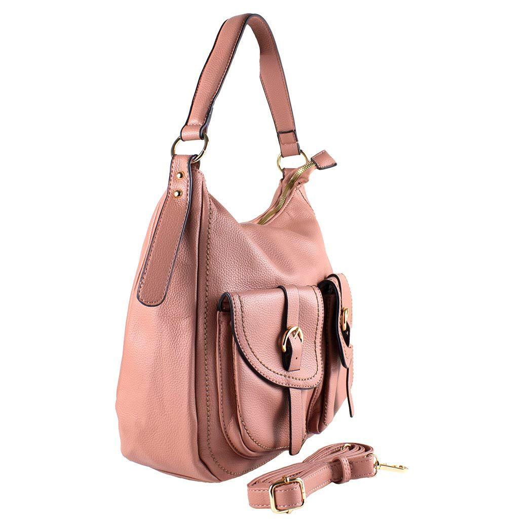 Cartera Base Acolchada Rosado-1