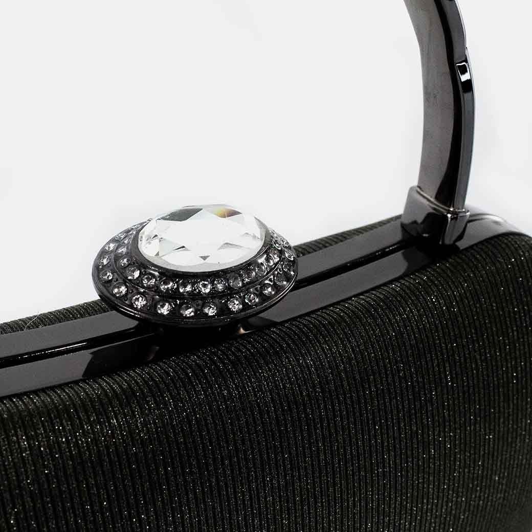 Cartera de Noche 872 Mujer Negro Mailea-5