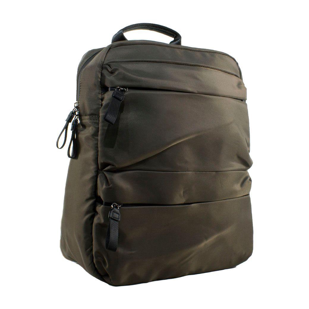 Mochila Grande Porta PC Café-1