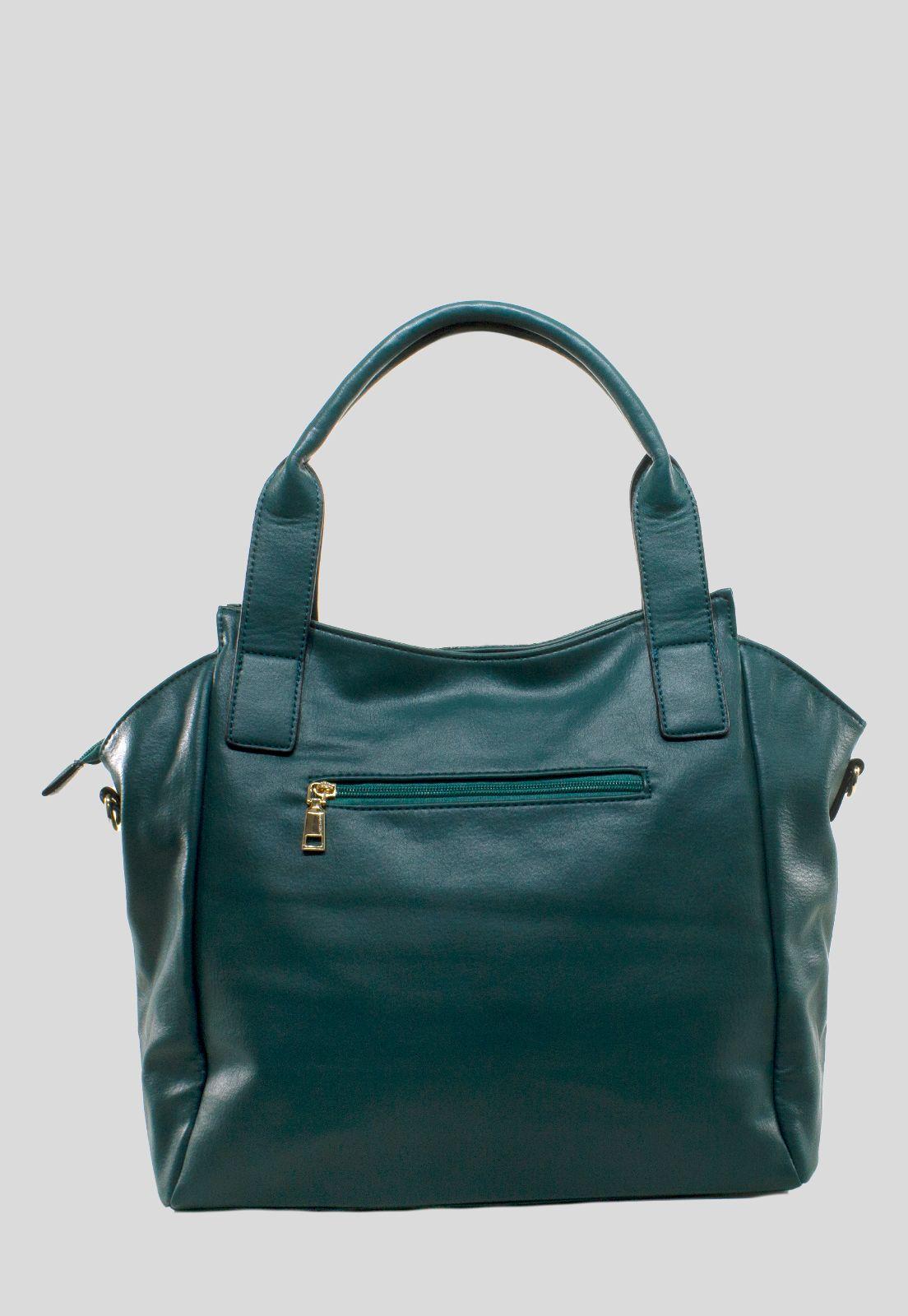 Cartera Franjas Acolchadas Verde-2