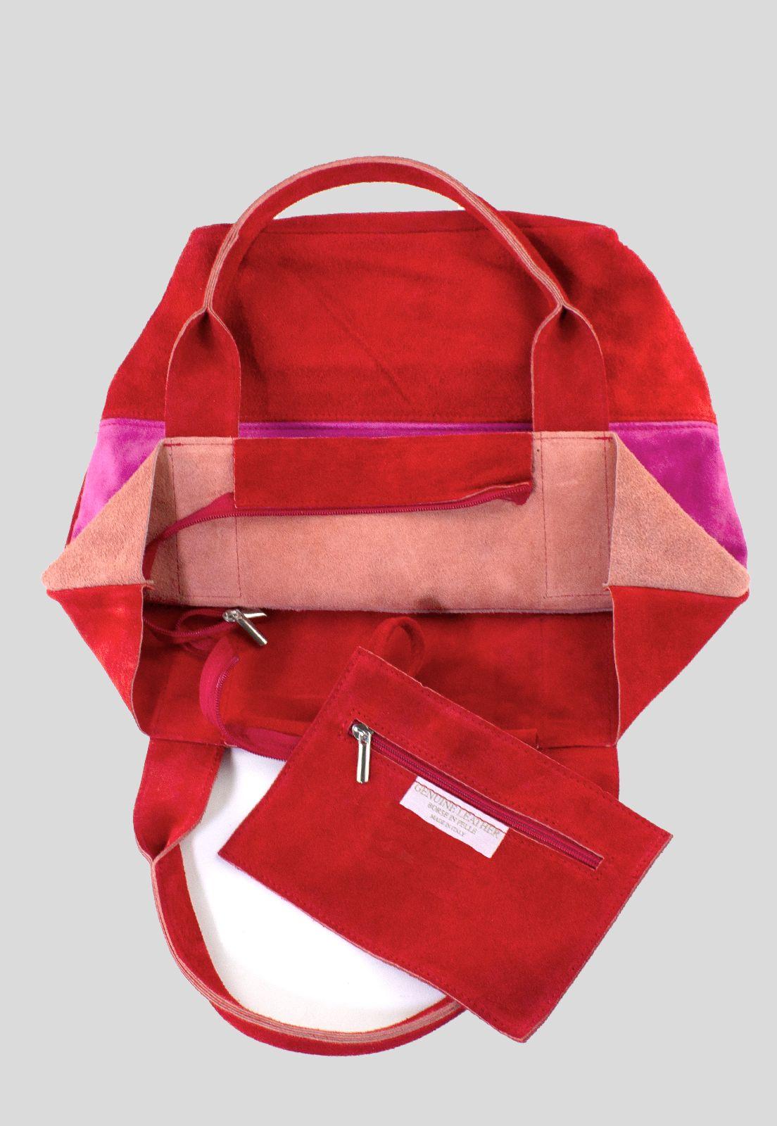 Cartera Reno 3 Colores Rojo-3